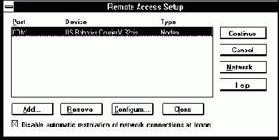   Remote Access Service