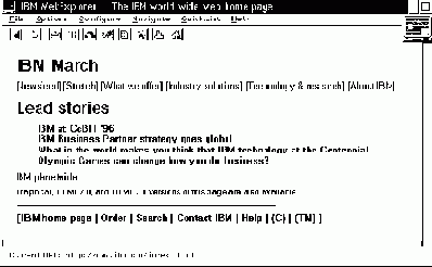  IBM WebExplorer