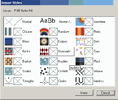 Работа с текстом в FreeHand