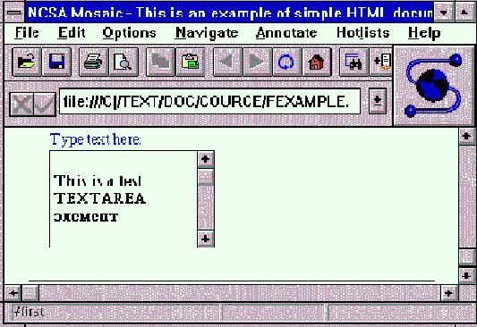  TEXTAREA