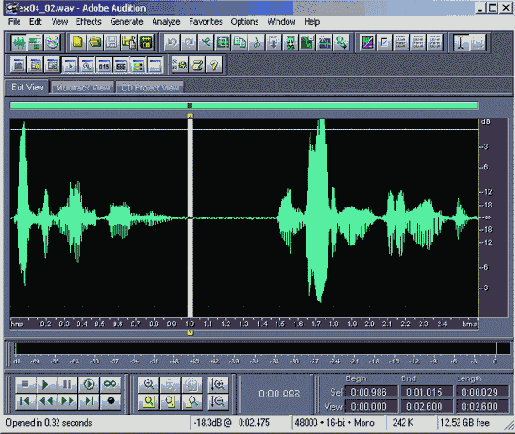    Adobe Audition 1.5
