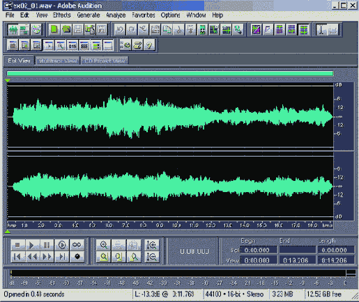 Иллюстрированный самоучитель по Adobe Audition 1.5