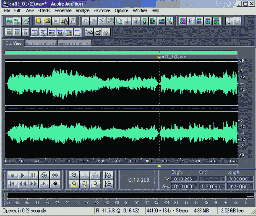 Иллюстрированный самоучитель по Adobe Audition 1.5