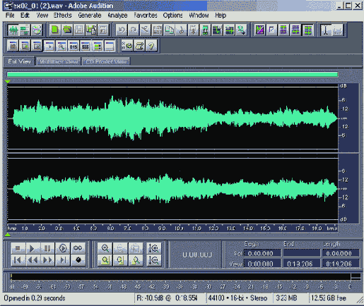 Иллюстрированный самоучитель по Adobe Audition 1.5