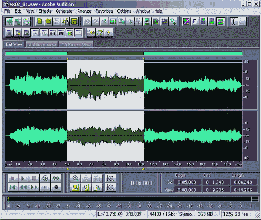 Иллюстрированный самоучитель по Adobe Audition 1.5