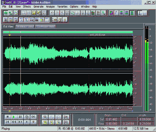 Иллюстрированный самоучитель по Adobe Audition 1.5