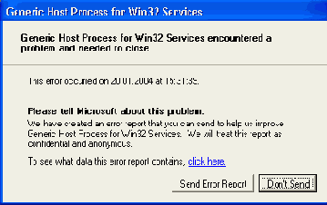  Error Reporting 